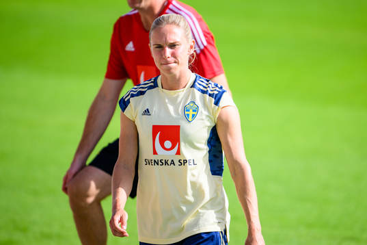 Jonna Andersson of the Swedish women's national football