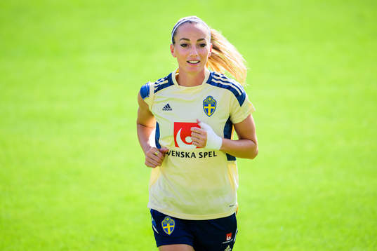 Kosovare Asllani of the Swedish women's national football