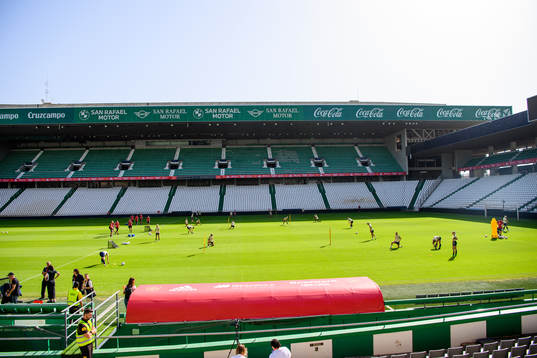 General view of the Swedish women's national football team