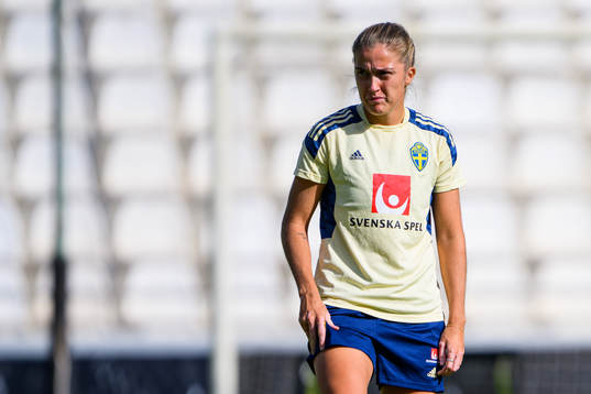 Filippa Angeldahl of the Swedish women's national football