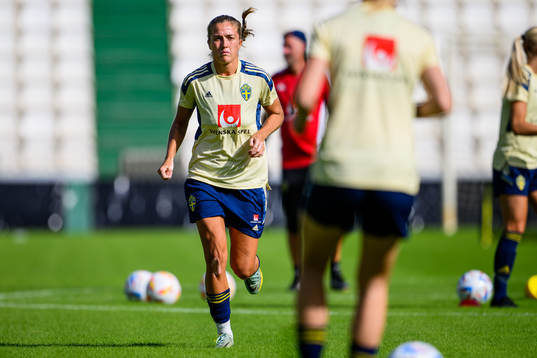 Filippa Angeldahl of the Swedish women's national football