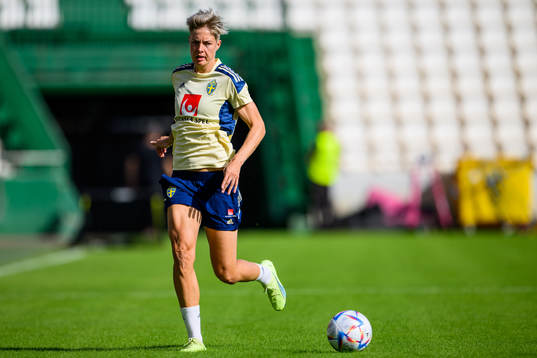 Lina Hurtig of the Swedish women's national football team