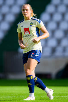 Magdalena Eriksson of the Swedish women's national football