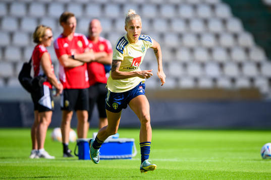 Nathalie Björn of the Swedish women's national football
