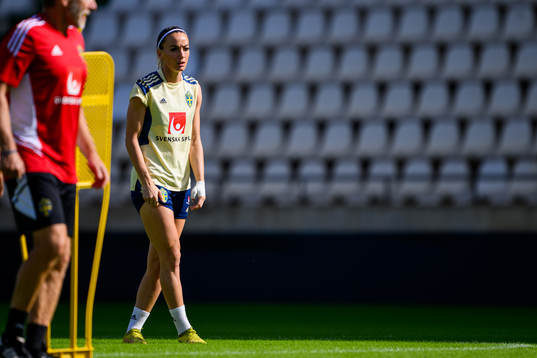 Kosovare Asllani of the Swedish women's national football