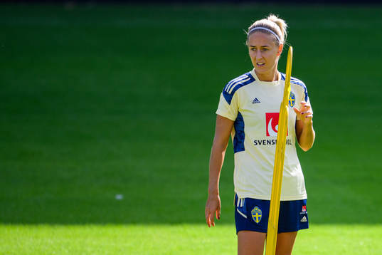 Emma Kullberg of the Swedish women's national football team