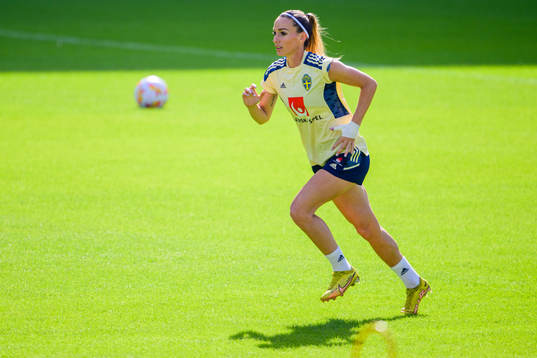 Kosovare Asllani of the Swedish women's national football