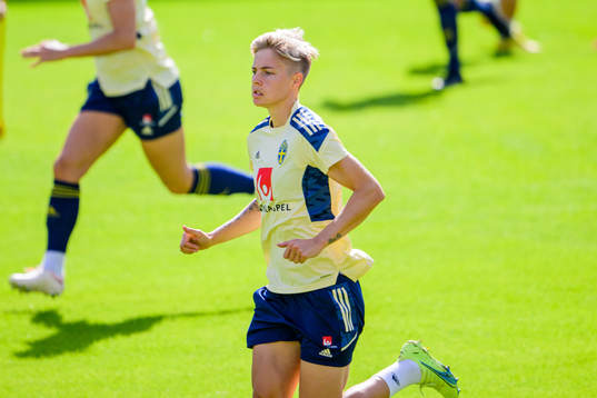 Lina Hurtig of the Swedish women's national football team