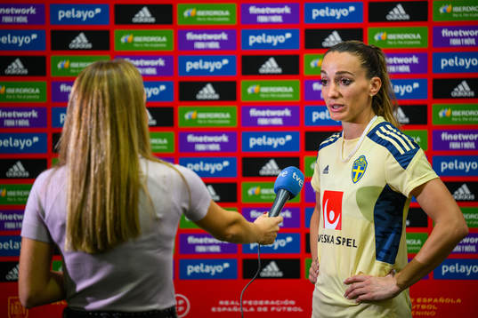 Kosovare Asllani of the Swedish women's national football