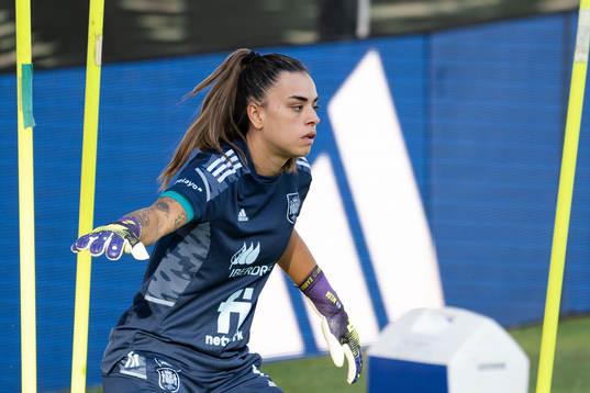 Goalkeeper Misa Rodríguez of Spanish women's national