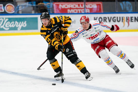 Skellefteås Jonathan Pudas och Timrås Erik Andersson
