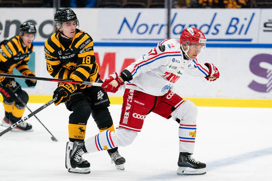 Skellefteås Elias Stenman och Timrås Anton Wedin