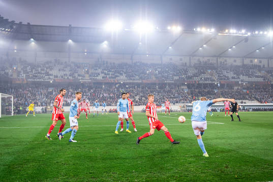 General view inside Eleda Stadion