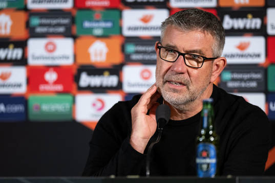 Urs Fischer,head coach of Union Berlin