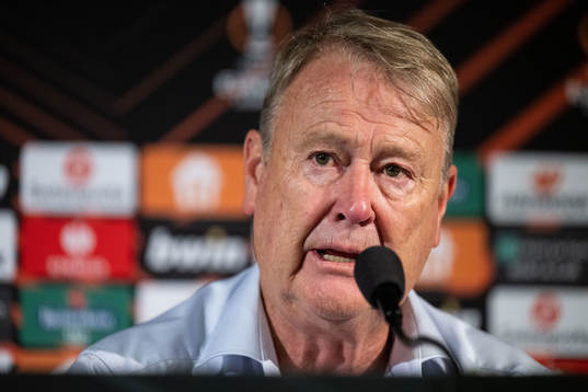 Head coach Åge Hareide of Malmö FF