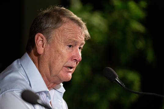 Head coach Åge Hareide of Malmö FF