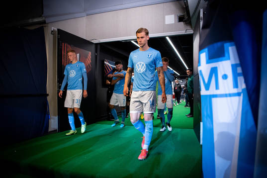Felix Beijmo of Malmö FF prior to the second half