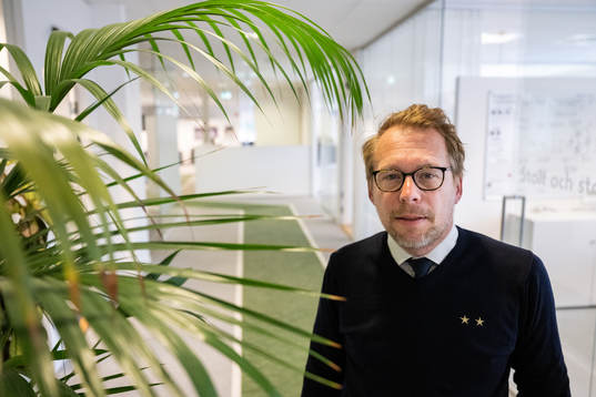Malmö FFs pressansvarig Peter Sohlmér