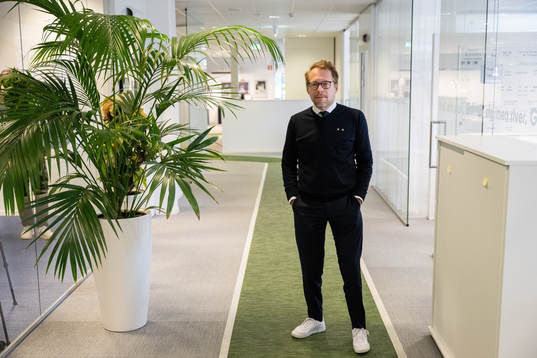 Malmö FFs pressansvarig Peter Sohlmér