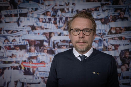 Malmö FFs pressansvarig Peter Sohlmér