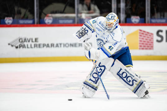 Leksands målvakt Mantas Armalis