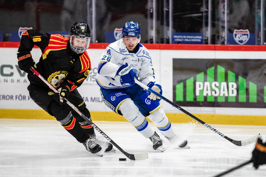 Brynäs Oskar Kvist och Leksands Patrik Noren