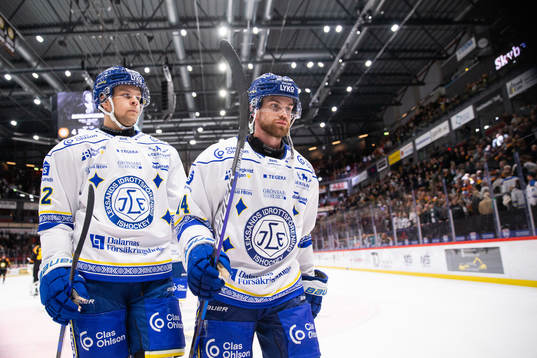Leksands Jesper Kandergård och Oskar Lang deppar