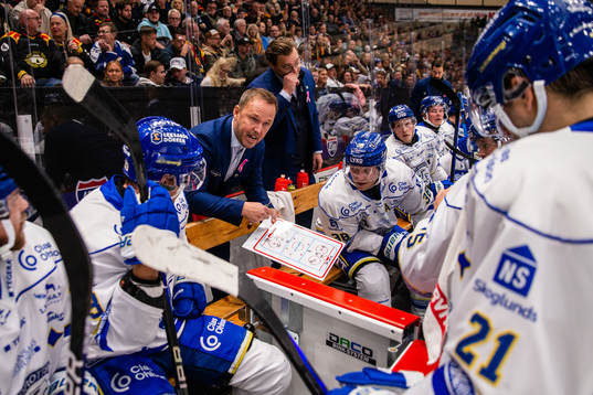 Leksands assisterande tränare Mikael Karlberg