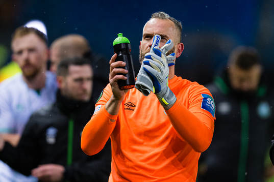 Alan Mannus of Shamrock Rovers