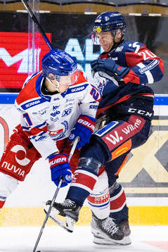 Oskarshamns Myles Powell och Linköpings Tobias Ekberg