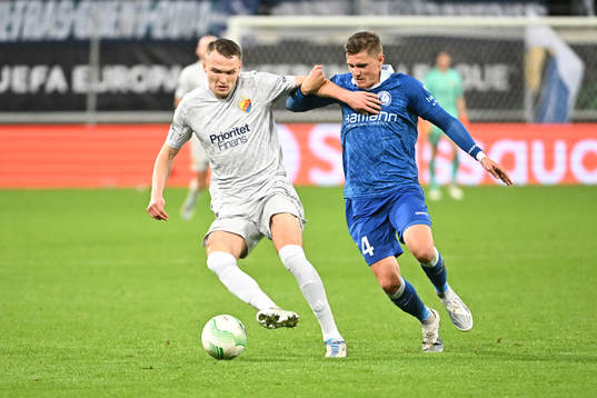 Piotr Johansson of Djurgården and Alessio Castro-Montes of