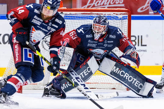 Linköpings målvakt Marcus Högberg