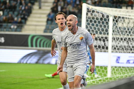 Hjalmar Ekdahl and Marcus Danielson of Djurgården