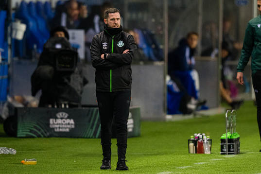 Stephen Bradley, head coach of Shamrock Rovers