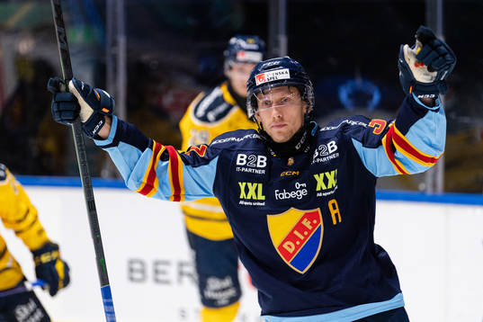 Djurgårdens John Norman jublar