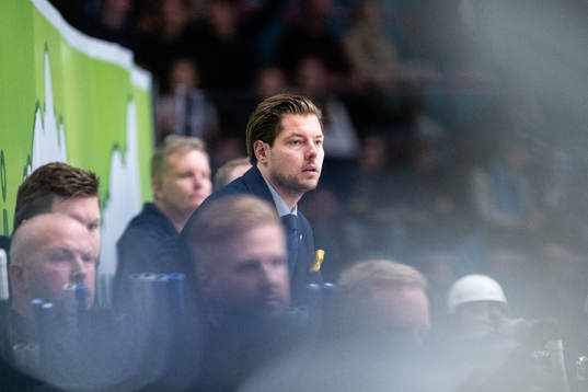 Södertäljes assisterande tränare Mattias Zackrisson