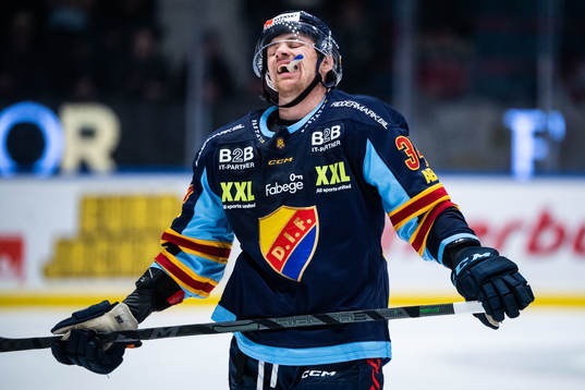 Djurgårdens Daniel Brodin deppar