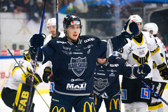 Karlskogas Ludwig Persson jublar