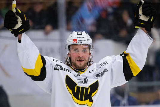 Västerås Marcus Bergman jublar