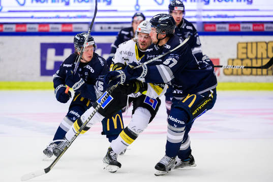 Västeråss Marcus Bergman och Karlskogas Måns Krämer