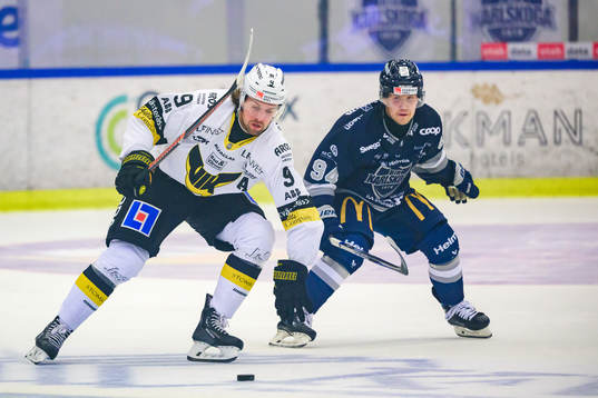 Västerås Mikael Frycklund och Karlskogas Henrik Larsson