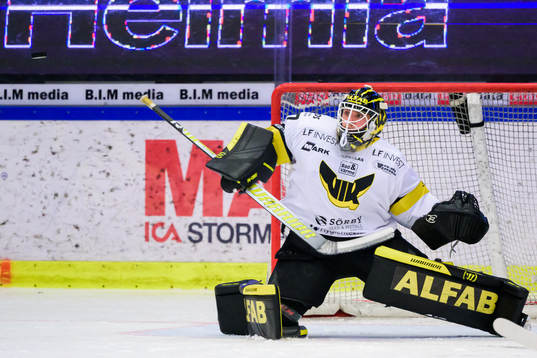 Västerås målvakt Johan Gustafsson
