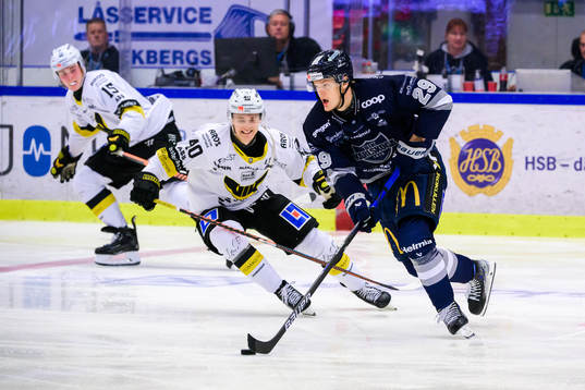 Västerås Isak Skedung och Karlskogas Albin Eriksson