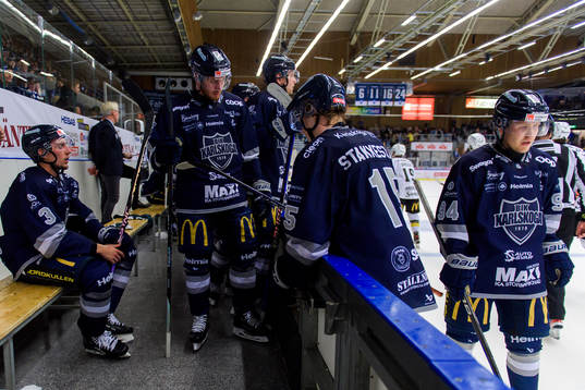 Karlskogas spelare deppar