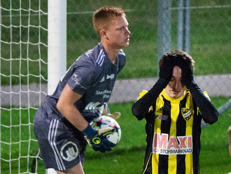 IFK Hässleholms Armin Culum har missat straff i matchen i