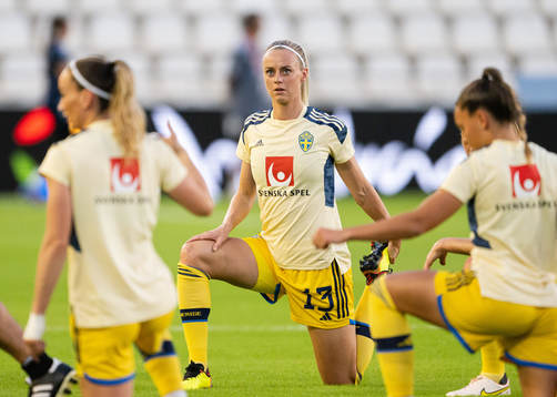 Amanda Ilestedt of Sweden