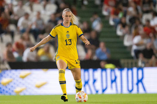 Amanda Ilestedt of Sweden