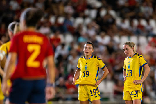 Johanna Rytting Kaneryd and Elin Rubensson of Sweden