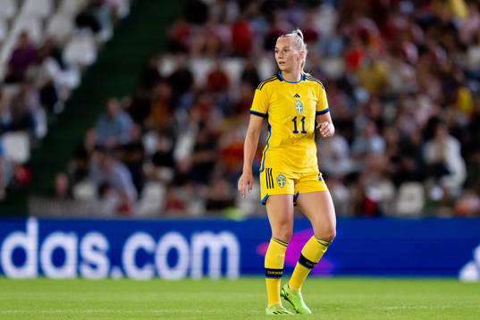 Stina Blackstenius of Sweden