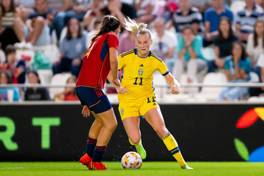 Stina Blackstenius of Sweden